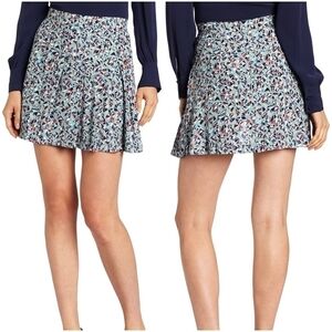 BCBGeneration Winter Sky Side Pleated Skirt